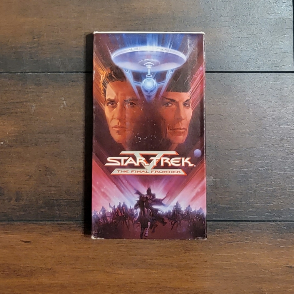 Vintage 1989 Star Trek The Final Frontier VHS Movie